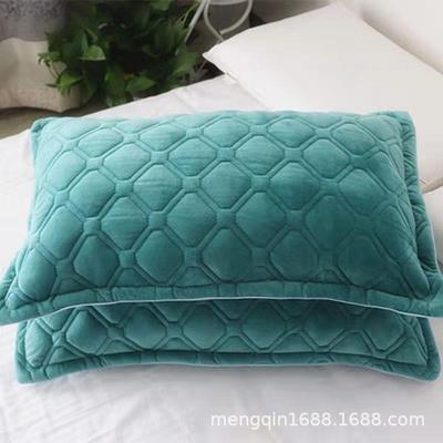 crystal pillow case Autumn and winter keep warm Cotton clip thickening 48x74 Suede pillowcase flange milk pillow case wholesale