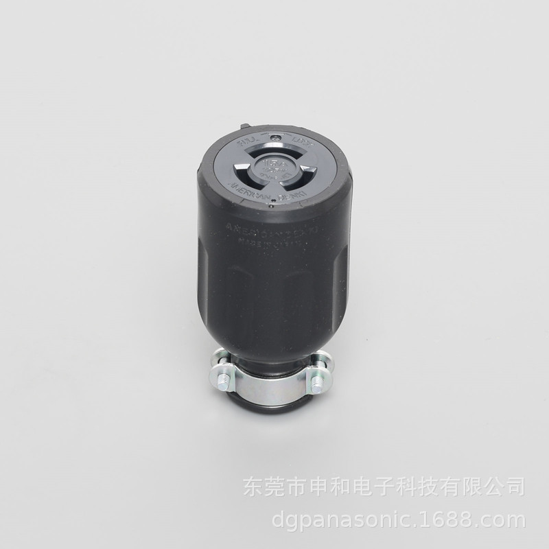 AMERICAN DENKI美国电机引挂式工业插座3114R/3112R公母插座15A