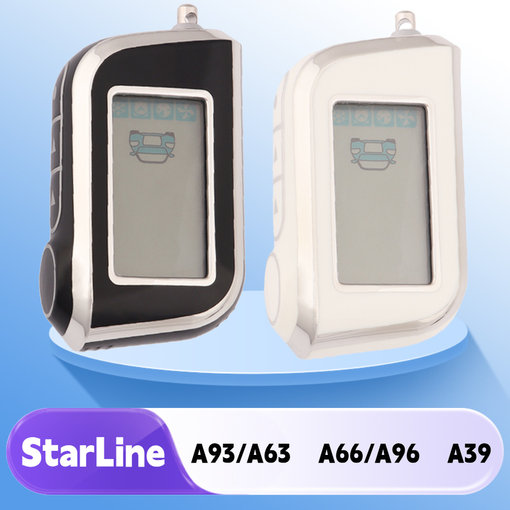 Funda Protectora de TPU para Llave de Coche con Control Remoto Bidireccional Starline A93 de Rusia, Carcasa con Hebilla
