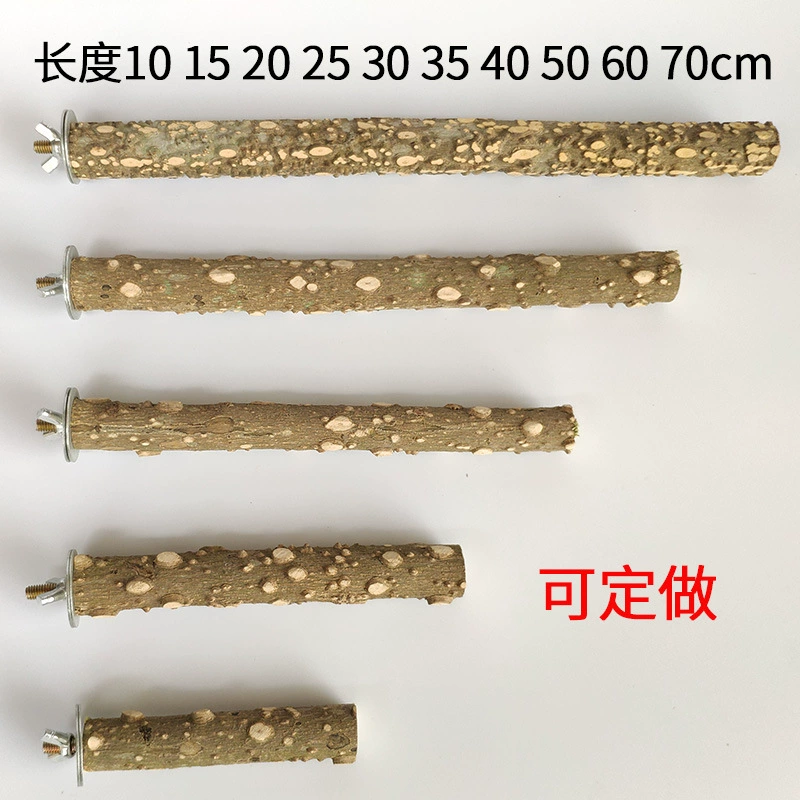 Птичья станция Палка Принадлежности для попугаев Bago Zanthoxylum Station Стержень Стенд для скраба Станция Палка Зантоксилум Молярная Клетка Аксессуары