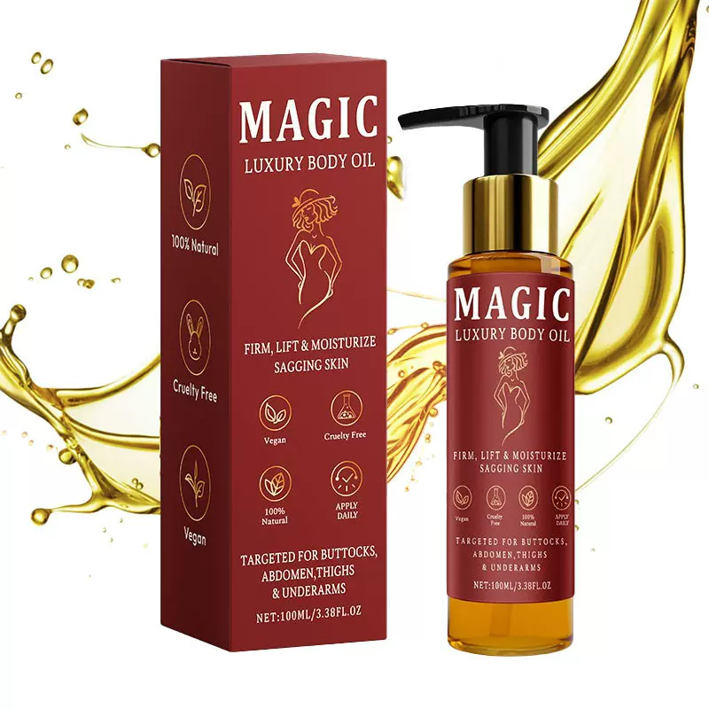 跨境现货Body Firming Oil身体紧致油全身肌肤身体按摩护理精油