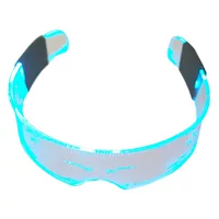 Новые технологии чувствуют светоизлучающие игрушки LED двойной контроль красочные Меняющие цвет очки-вспышки Дискотека реквизит для вечеринок мужчины