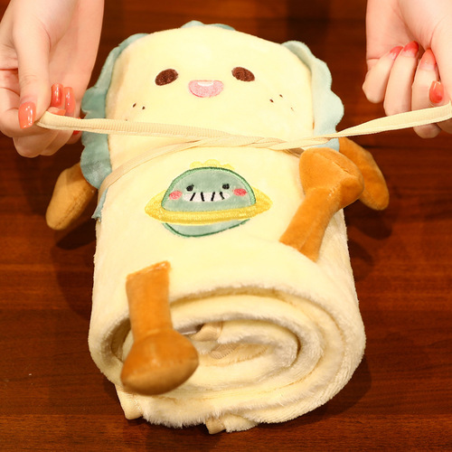Nap Blanket Flannel Plush Throw Blanket Ins Air Conditioning Blanket Small Blanket Office Blanket Wholesale