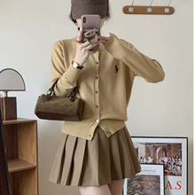 宽松针织开衫外套女早秋季薄毛衣外搭小披肩短款长袖上衣冬季打底