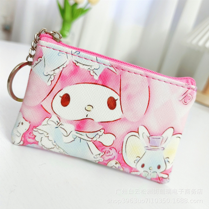 Bolso de la moneda de los niños de dibujos animados lindo niños y niñas monedero bolso de La Moneda bolso de la tarjeta de cremallera pequeña bolsa regalo del estudiante de la escuela primaria