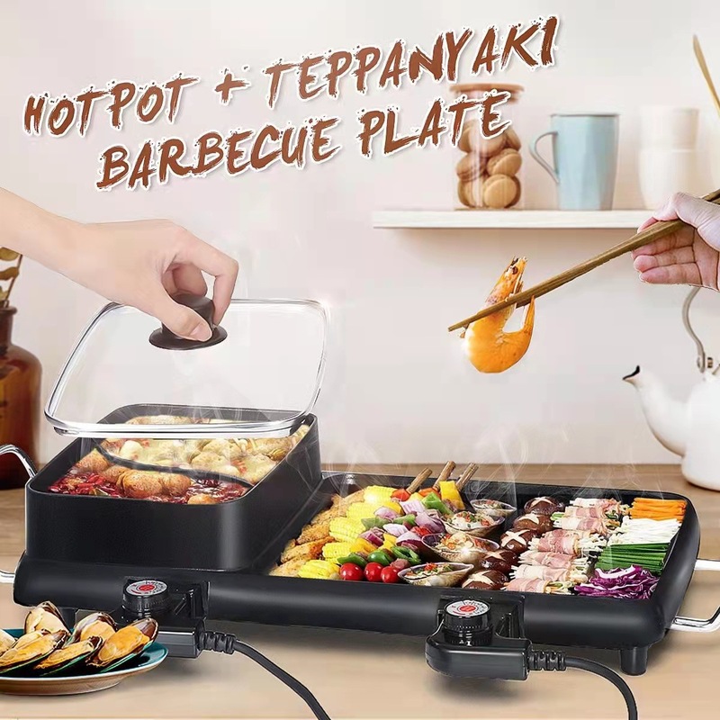 工場は直接に長方形のしゃぶしゃぶを提供して一体鍋の焼肉を焼きます。|undefined