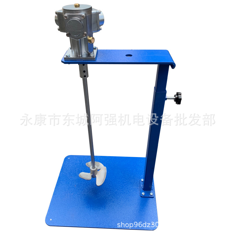 5 gallon lift -down pneumatic mixer industrial coatings paint ink hand raised food glue mixer 5