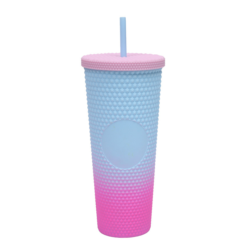 Polvo azul cielo degradado