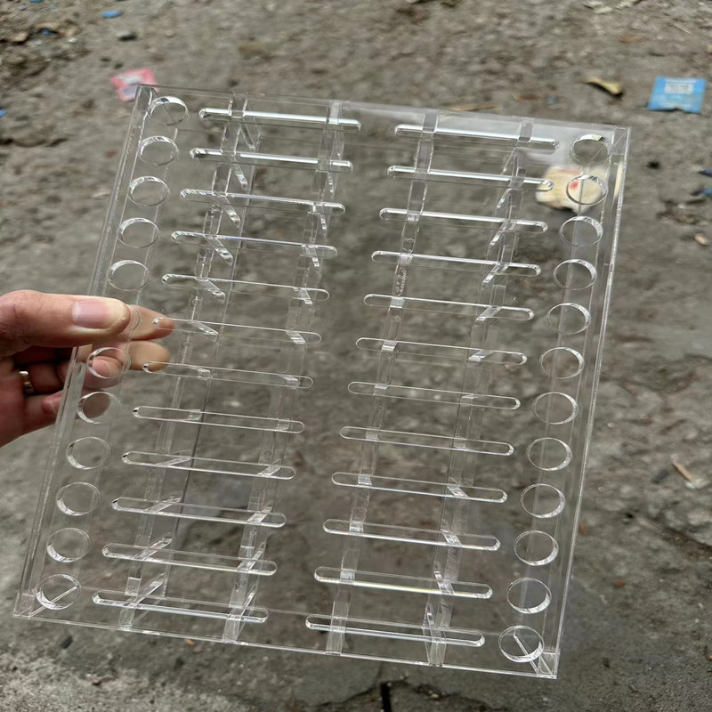 亚克力板透明加工各种粘接折弯尺寸有机玻璃板1220*2440