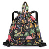 Backpack, simple shoulder bag, folding waterproof bag, sports storage bag, sports bag, drawstring