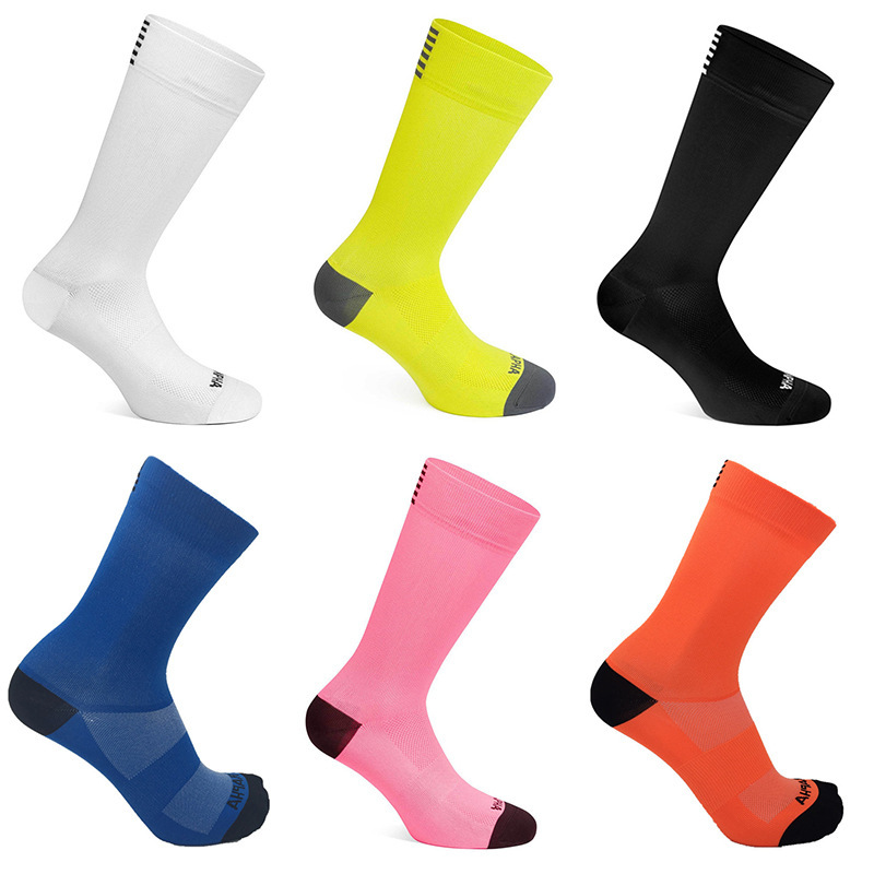 Rapha New Cycling Socks for Men and Women Long Barrel Men and Women Outdoor Sports Quick-drying Running Socks Basketball Sports Socks