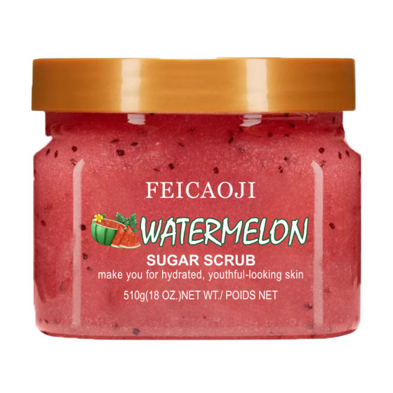 MIXIA Watermelon Sugar Salt Body Scrub Exfoliating Bath Salt Scrub Salt Cross Border Body Scrub