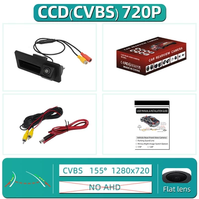 Suitable for Audi: Vehicle camera - volkswagen-audi-a4la6q3q5a3q7-ccd-cvbs-dynamic-track