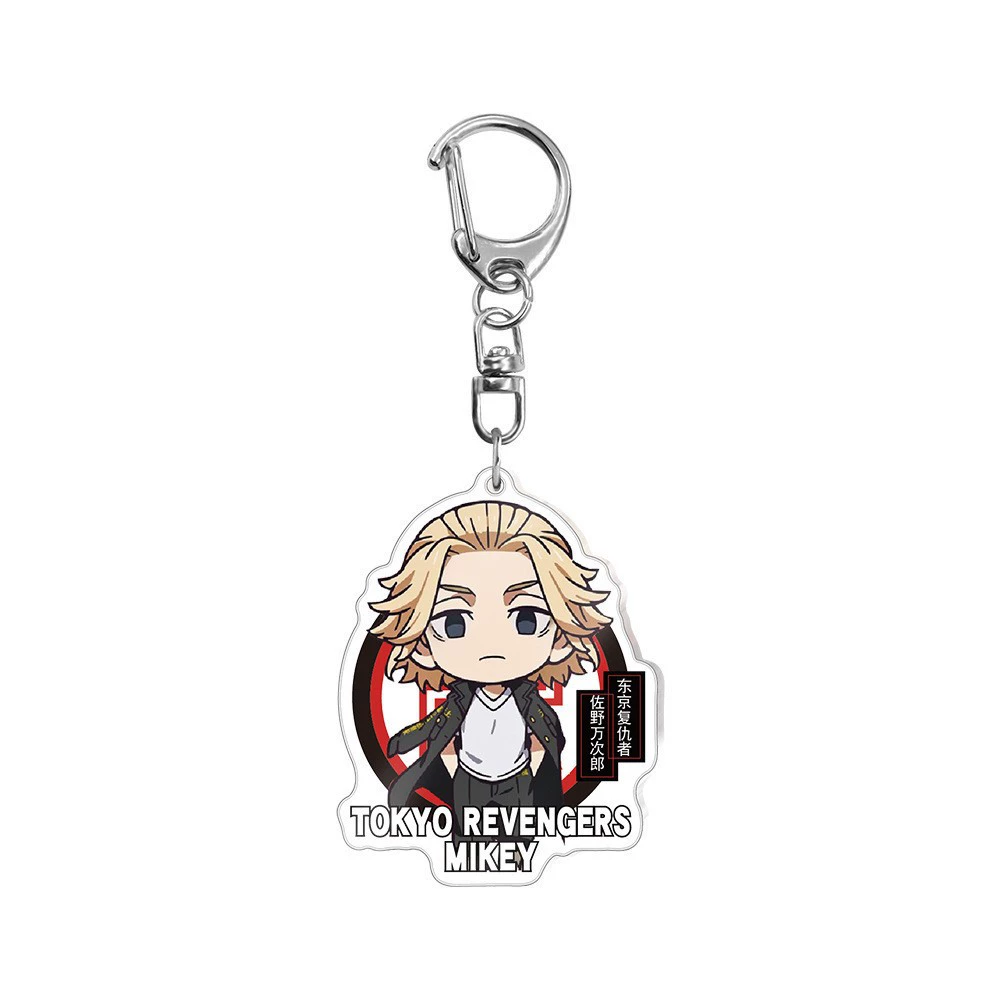 [Tokyo Avengers Sasaki Wanka Tomoko Tomora Temple, Ryojo Temple Aiming Animation Surrounding Small Pendant Key Bin]