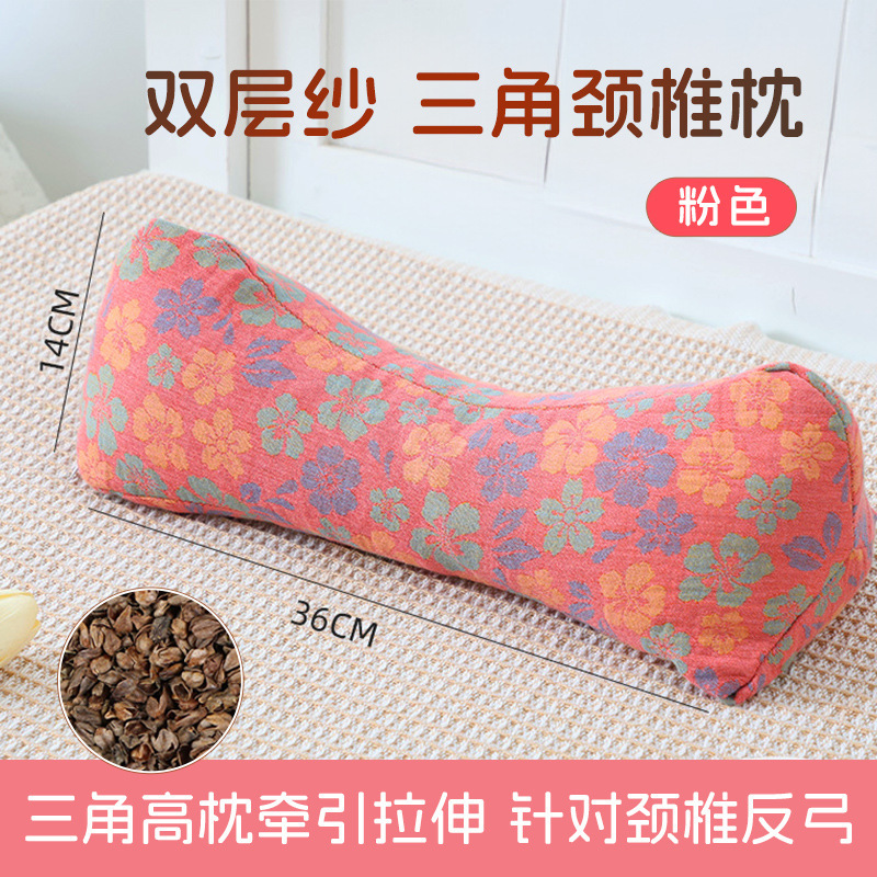 全そば殻枕、頸椎保護、睡眠補助枕芯、家庭用大人用カッシア種子ハード枕、シングルそば枕|undefined
