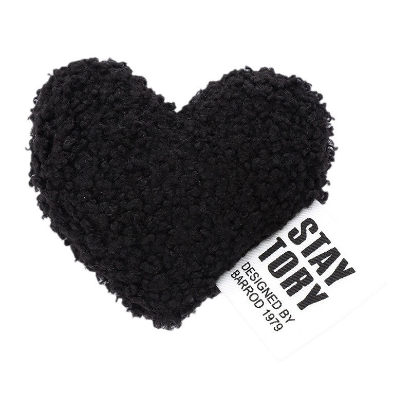 Otoño y invierno nuevo algodón relleno amor amor adornos de ropa accesorios de ropa sombreros accesorios de ropa dulce encantador corazón de melocotón