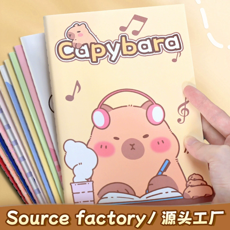 Блокнот формата А5 для студентов, красивый мягкий блокнот для детей, книга с мультяшной линией автомобиля, креативные канцелярские принадлежности, подарок