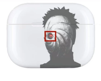 Защитный чехол (Apple) для AirPods — прозрачный чехол с карабином, совместим с AirPods 1/2/3 и Pro