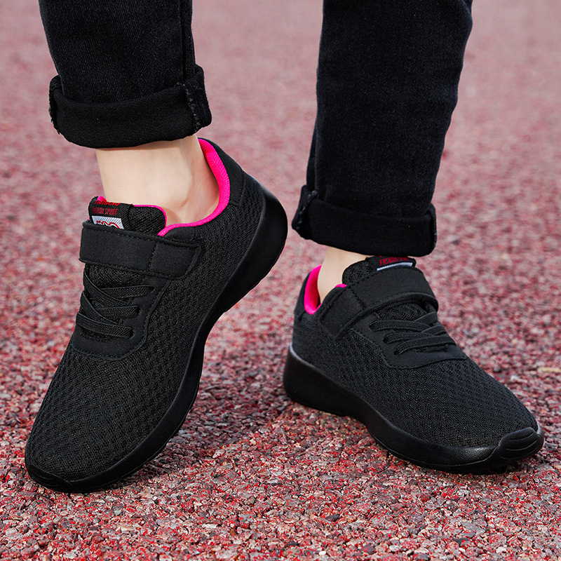 Zapatillas de Malla Doble para Niños con Suela MD Transpirable y Antideslizante para Todo Tipo de Terreno