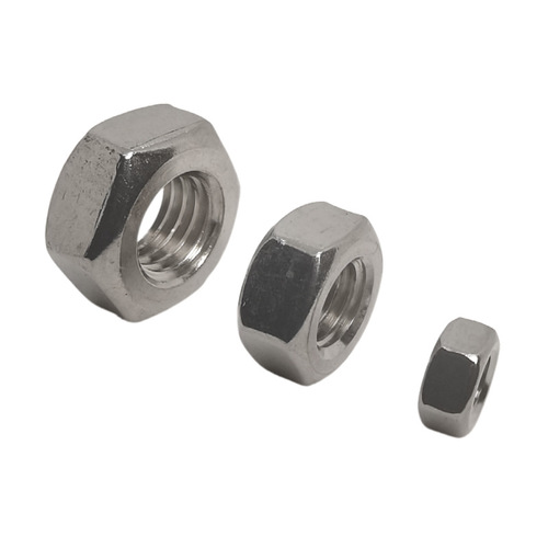 Factory wholesale 304 stainless steel hexagonal nuts DIN934 carbon steel galvanized M6M3M5M8 external hexagonal nuts