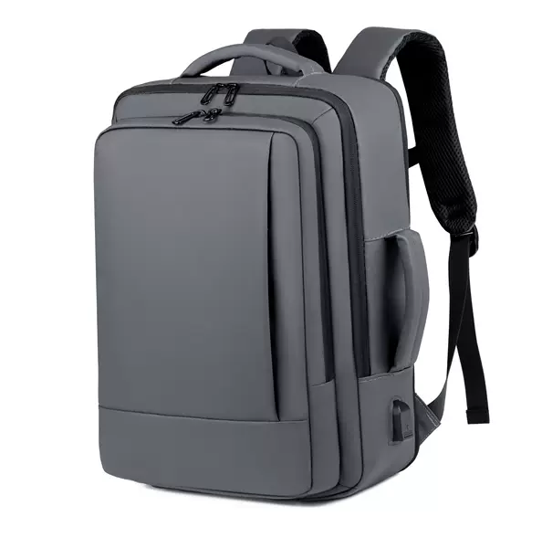 Men's business backpack, travel and commuting backpack, large-capacity, lightweight student schoolbag, stylish casual laptop bag