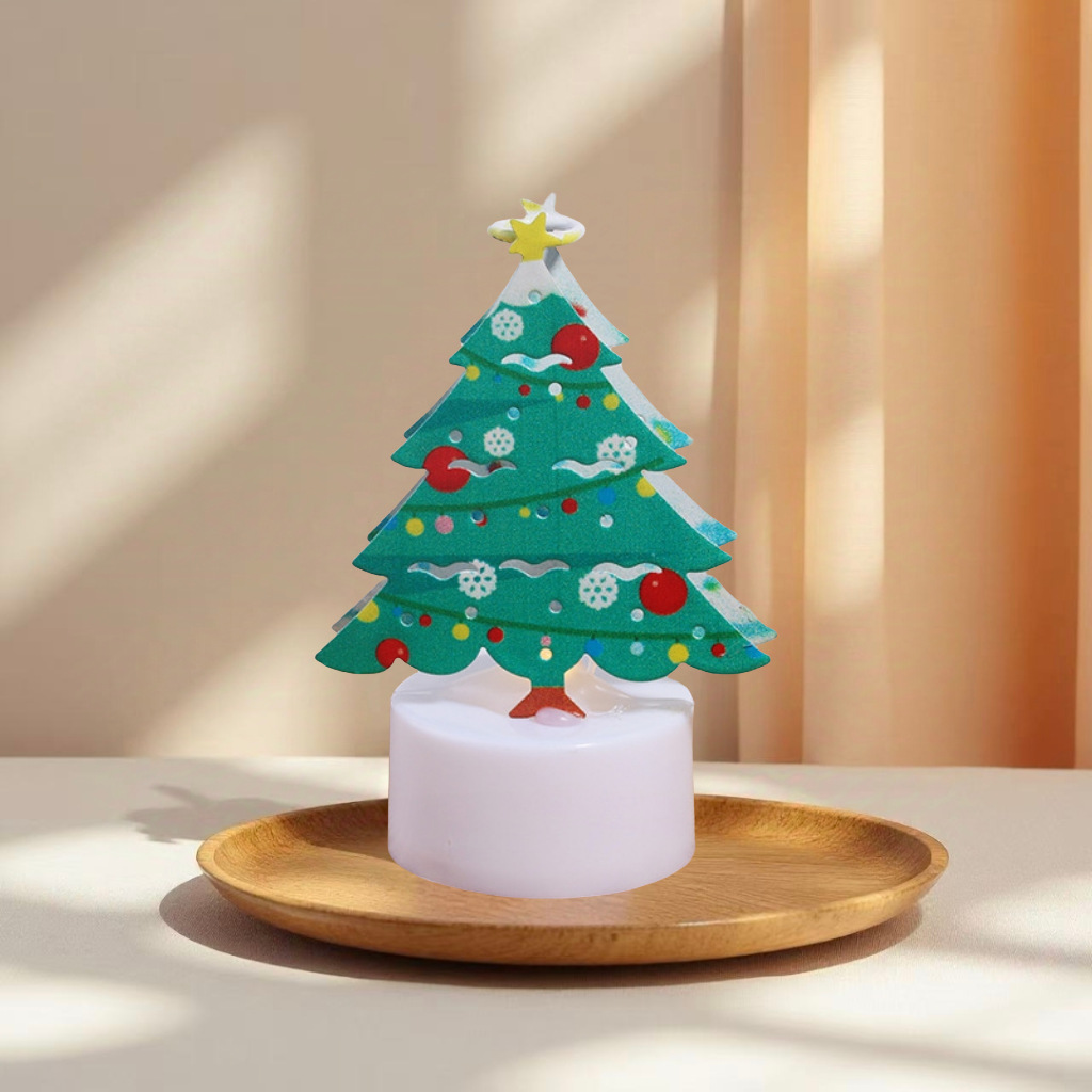 Lámpara de Vela Electrónica LED Hierro, Decorativo, Luz Cálida, para Navidad