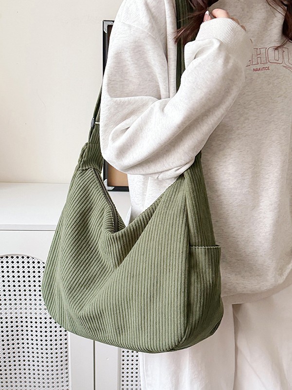 2026 New Versatile Retro Single-Shoulder Commuter Bag Large Capac
