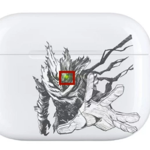 Защитный чехол (Apple) для AirPods — прозрачный чехол с карабином, совместим с AirPods 1/2/3 и Pro