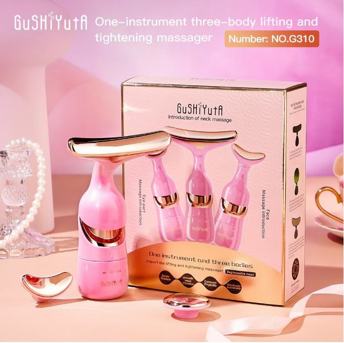 Flower and Song Beauty Introduction Instrument Household Facial Massager Electric Vibration Instrument