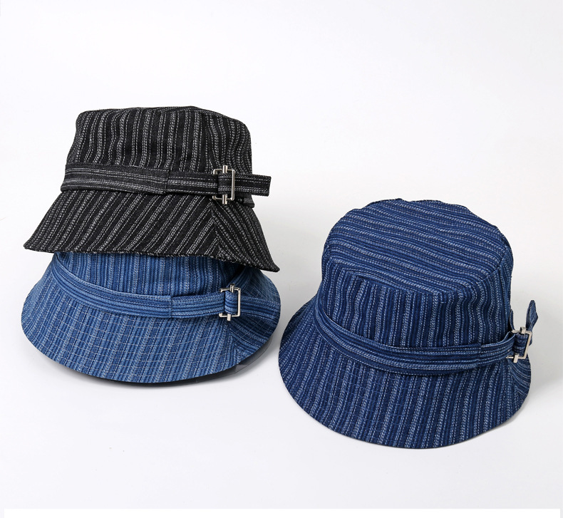 Women's Simple Style Classic Style Color Block Flat Eaves Bucket Hat display picture 5