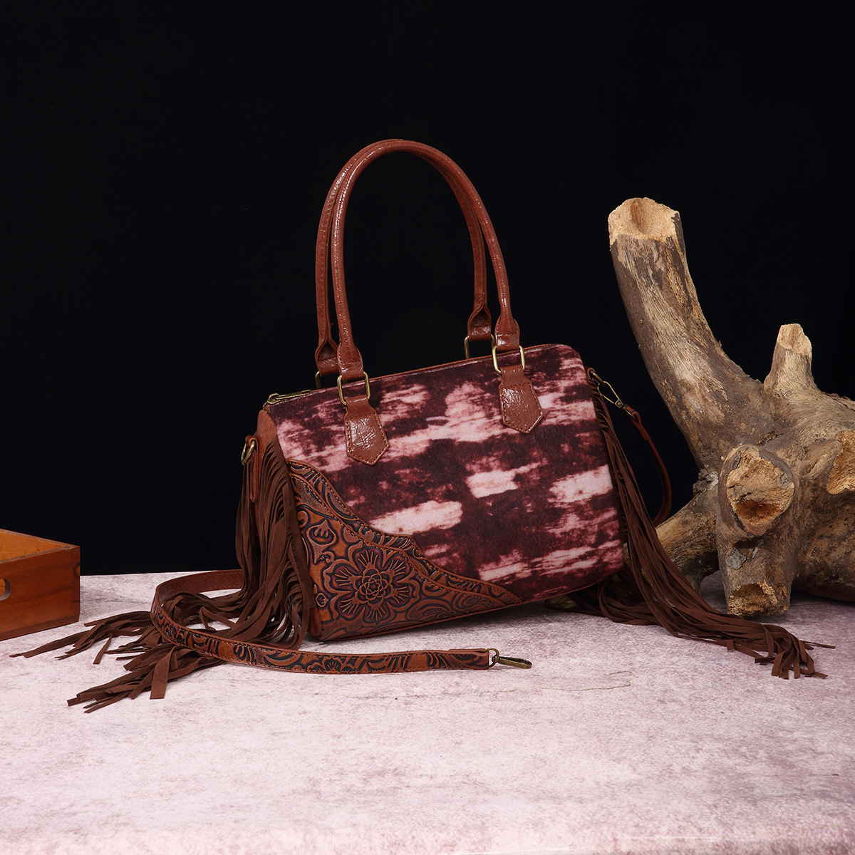 Handtaschen für Damen Die neueste europäische und amerikanische Retro-Mode, personalisierte Schulter-Crossbody-Tasche mit großem Fassungsvermögen, High-End-Damentaschen_voghion.com