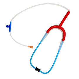 助听器声学听筒双耳听筒耳机监听试听检测验配医用助听器专用配件