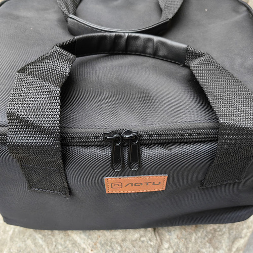 Outdoor storage bag portable picnic set pot gas tank anti-collision self-driving camping tableware bag multi-functional storage bag