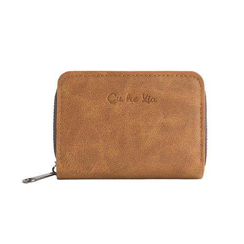 Men's exquisite high-end driver's license card bag for women, small and thin, one-piece design, multi-card slot, large capacity card holder.