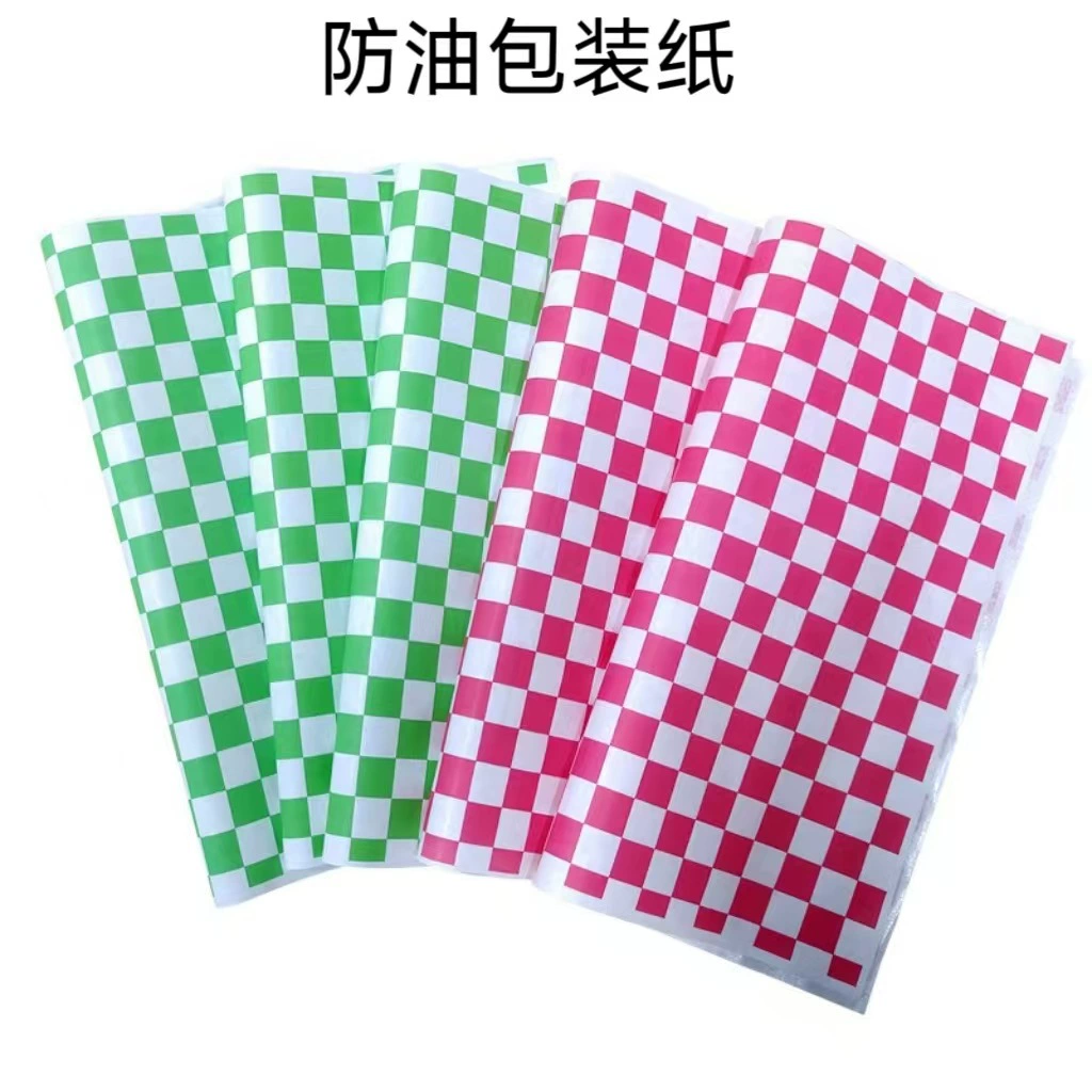 Одноразовая жиронепроницаемая бумага для бургеров, сэндвичей, упакованных рисовых шариков, хлеба, упаковочная бумага для пищевых продуктов, маслопоглощающая подставка для столовых приборов, бумага крафт-бумага