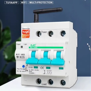 Cross-Border Export Export Tuya Graffiti Smart Wifi Remote Voice Control Timing Circuit Breaker Timer