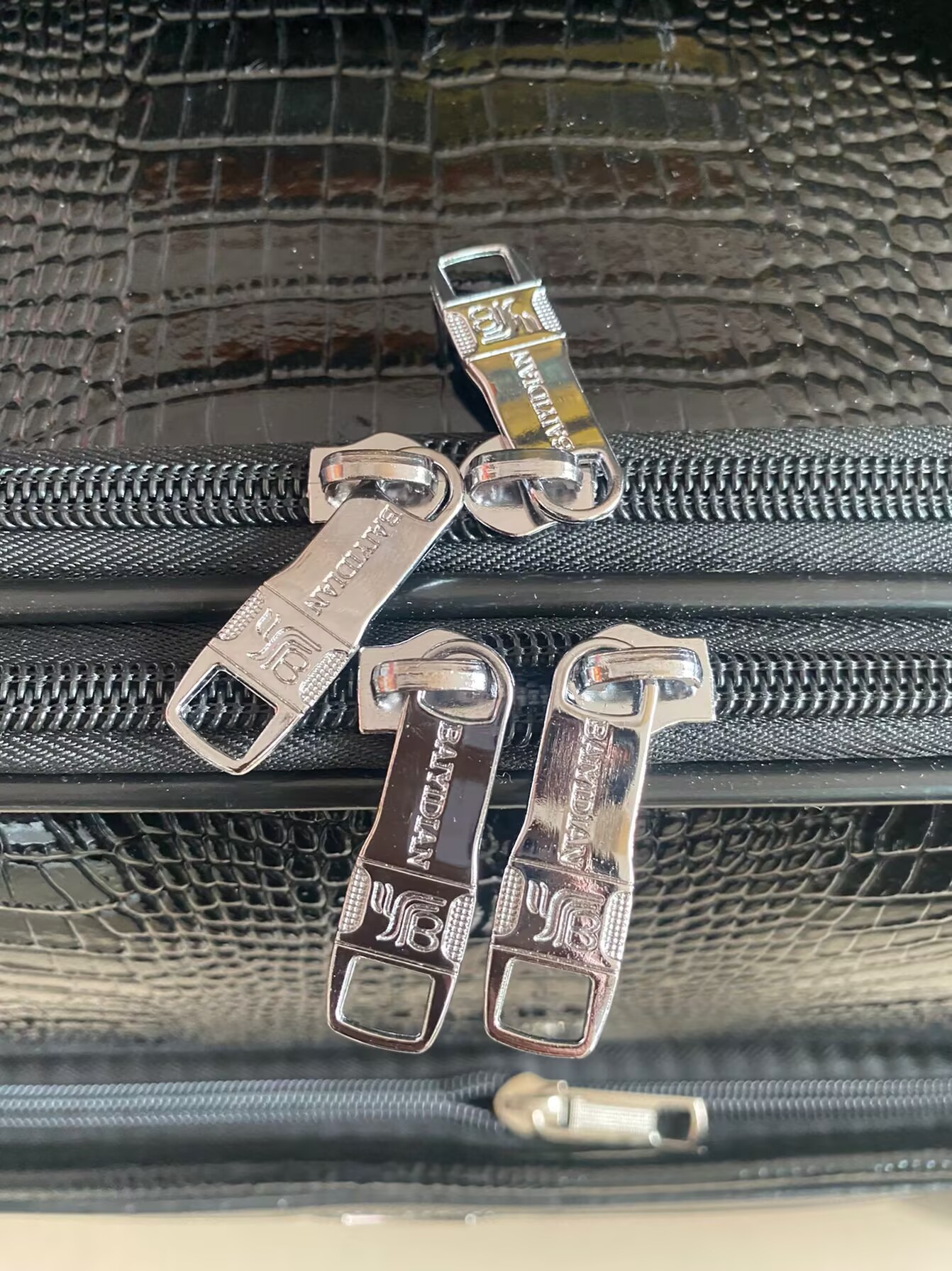 Oxford Cloth Business Trolley Case Large Capacity Front Zipper Upgraded Travel Luggage Cross-Border Universal Wheel Suitcase Wholesale