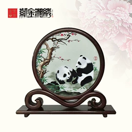 刺绣工艺品;布艺绣品;工艺画
