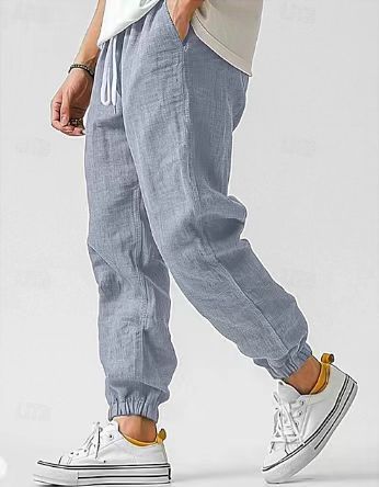 Herren Slim Fit Jogger Freizeithose Für Frühling Und Sommer_voghion.com
