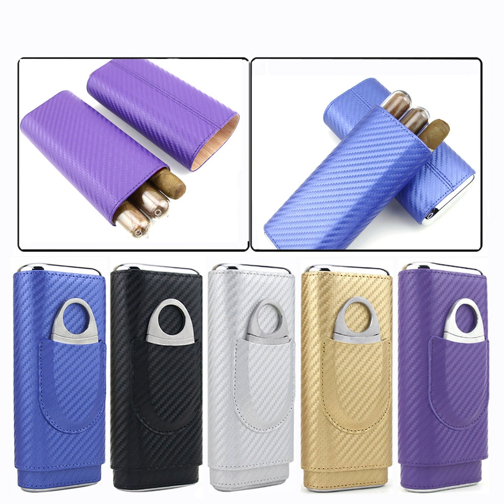 Новый коврик из соломы с узором для сигарной коробки, увлажняющий чехол из кедрового дерева, специальный портативный кожаный чехол для хранения сигарных коробок из 3 предметов