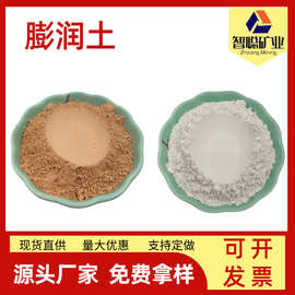 厂家供应蒙脱土钙基钠基325目膨润土 打桩用膨润土涂料增稠膨润土