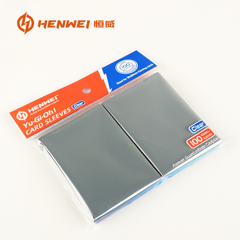 Henwei Juego Rey transparente helado monocromo titular de la tarjeta Ultraman tarjeta de juego de mesa accesorios de comercio exterior Amazon Venta caliente