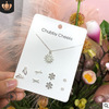 Fashionable small universal earrings from pearl, set, Korean style, simple and elegant design, wholesale