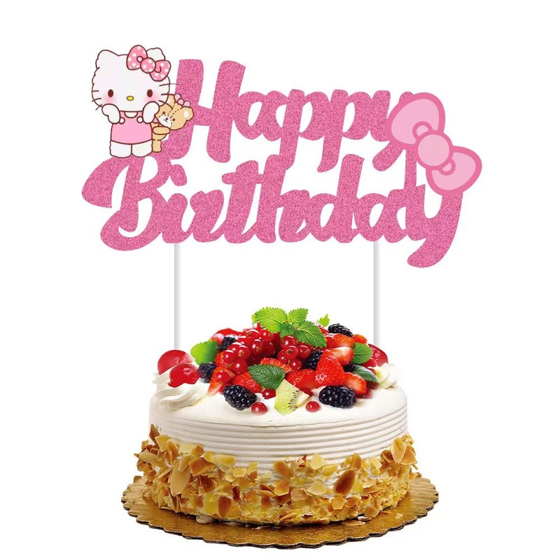 ステッチボーイ ブルーケーキインサート ステッチカード HAPPY BIRTHDAY ハッピーバースデーインサートフラグ|undefined