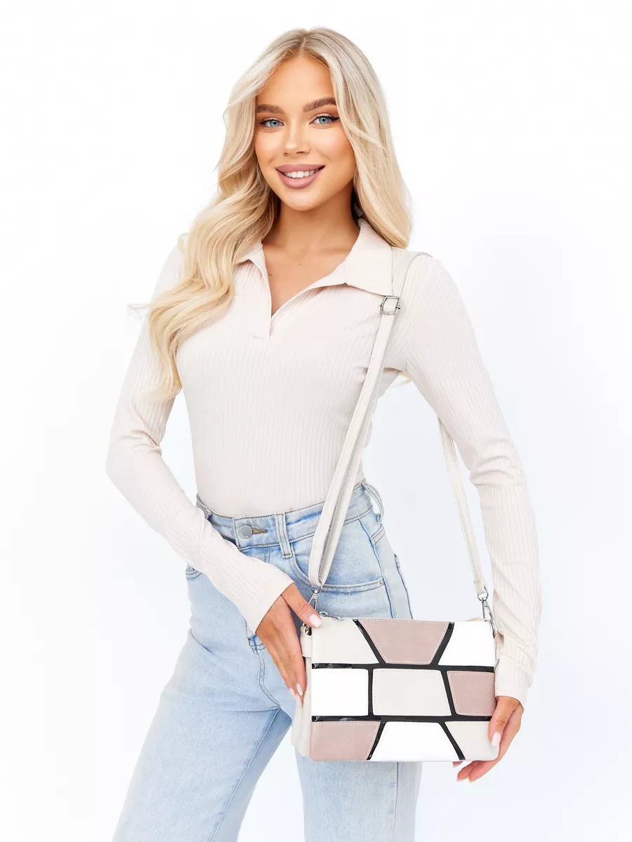 Fashionable Shoulder Bag, New Model, Top Quality Women's Crossbody Small Square Bag, Simple Splicing Classic Trendy Women's Bag._voghion.com