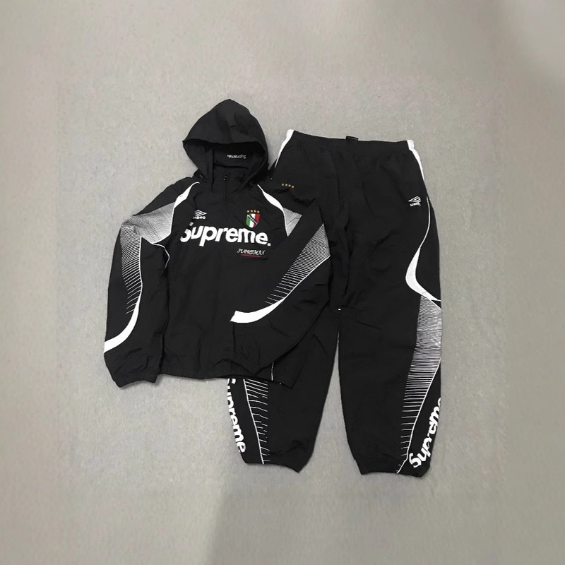 European and American Drill Functional Windbreaker Track Jacket Hooded Jacket Drawstring Sports Outwear Football Jacket