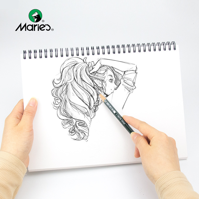 Marley Sketchbook Art Special Beginner Painting Thickeneded Color Lead Primary School Kidsren's Drawing Book 8K Sketchbook Marley Sketchbook Art Special Beginner Painting Thickeneded Color Lead Primary School Kidsren's Drawing Book 8K Sketchbook