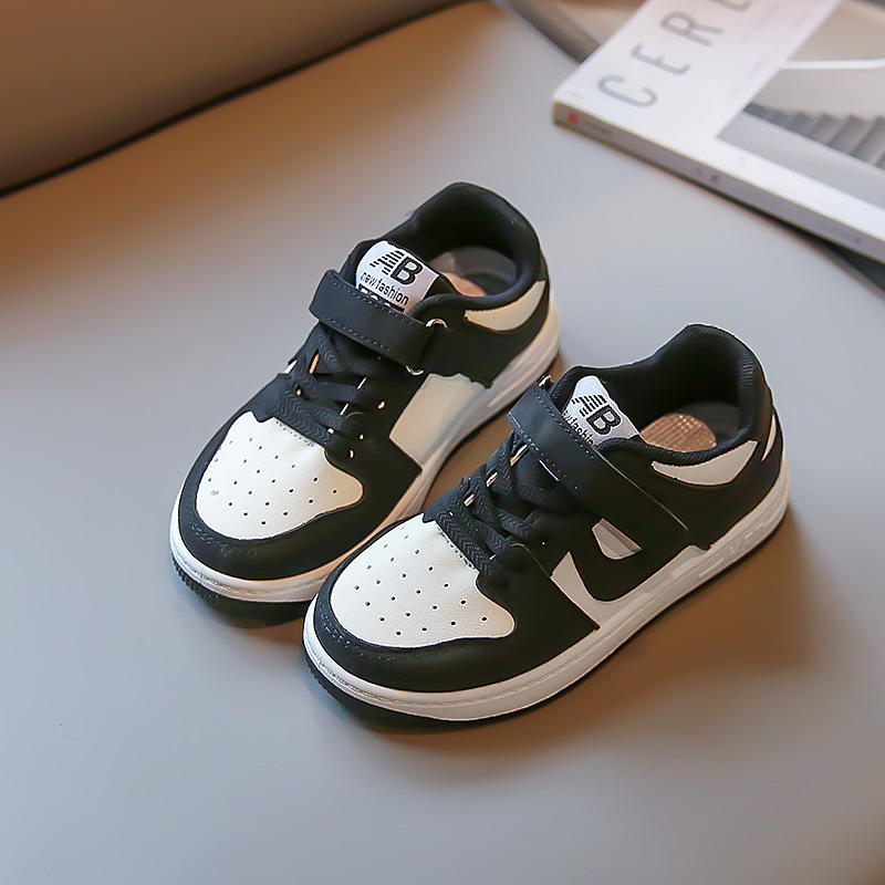 Zapatos para niños 2022 otoño nuevos zapatos de tablero bajo para niños zapatilla de deporte color a juego medio y grande niños niñas zapatos Casuales