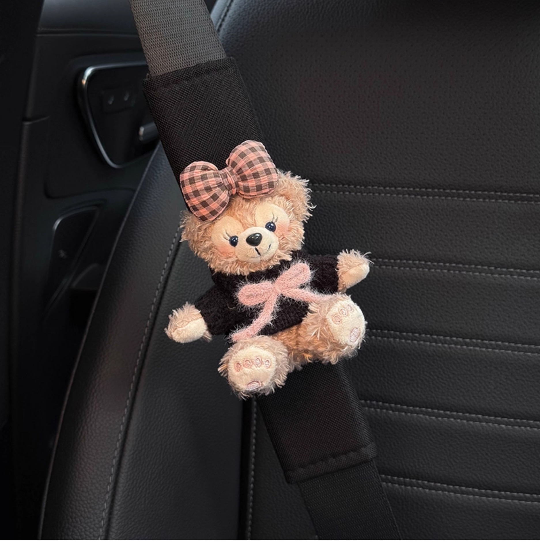 Shirley Mei Duffy Car Seat Belt Shoulder Cover Car Seat Belt Decoration Anti-Wear Clothes Couple Pair of Women