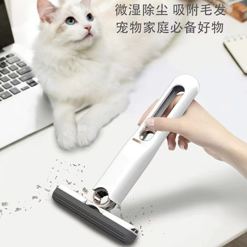 Desktop Cleaning Sponge Mini Mop Car Coffee Table Glass Display Wipe Hand-free Desktop Mop
